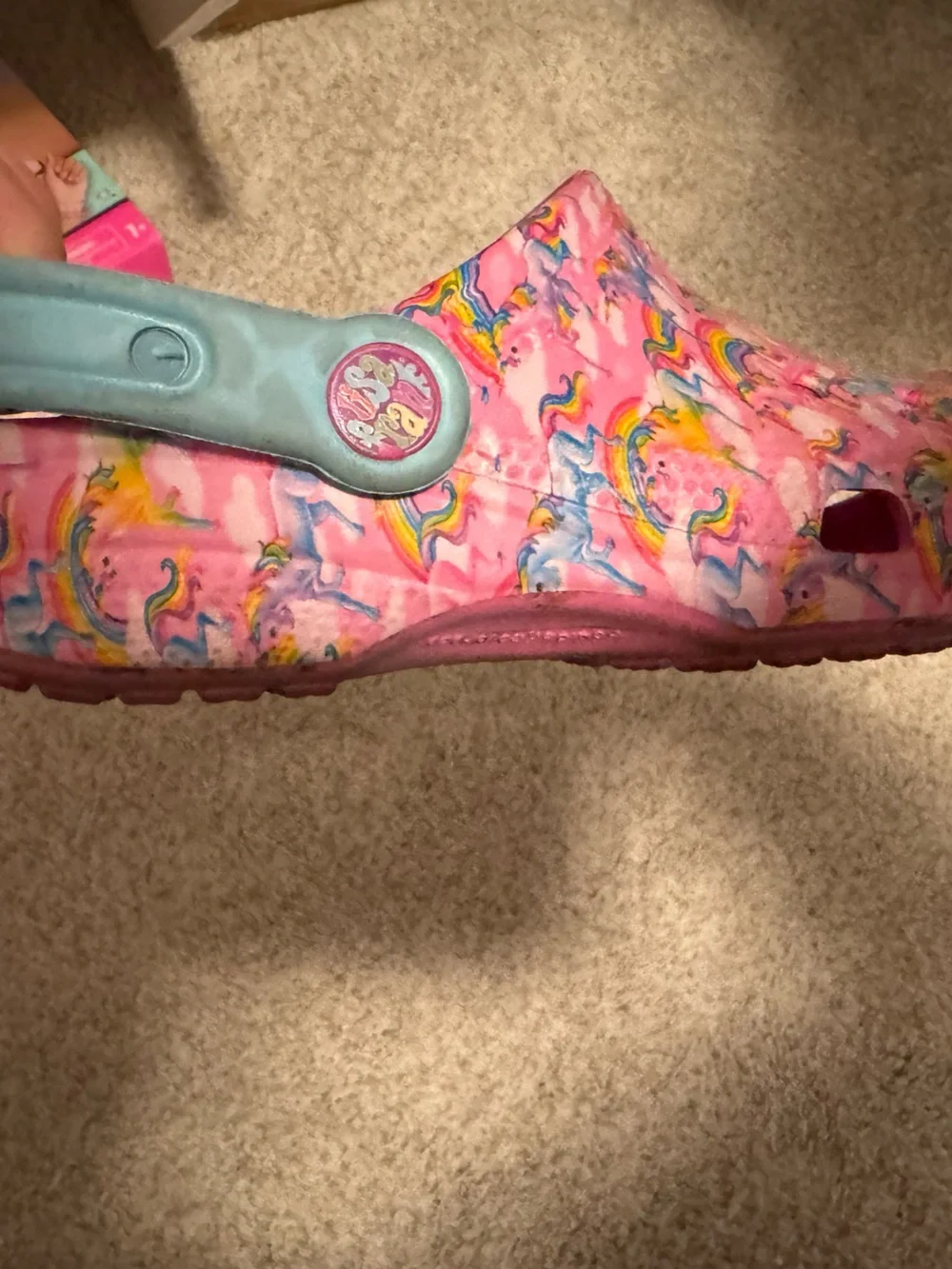 Lisa Frank Girl Crocs